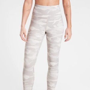 NWT Elation Camo 7/8 Tight Small Tall Taupe White